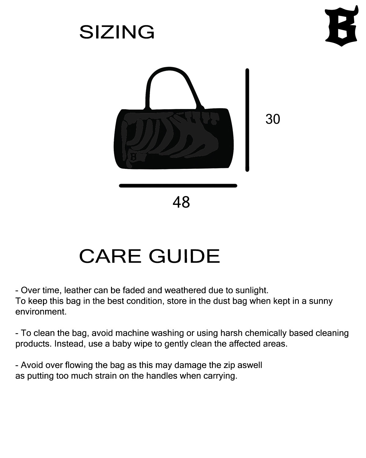 1 OF 1, Triple black Ribcage Duffle