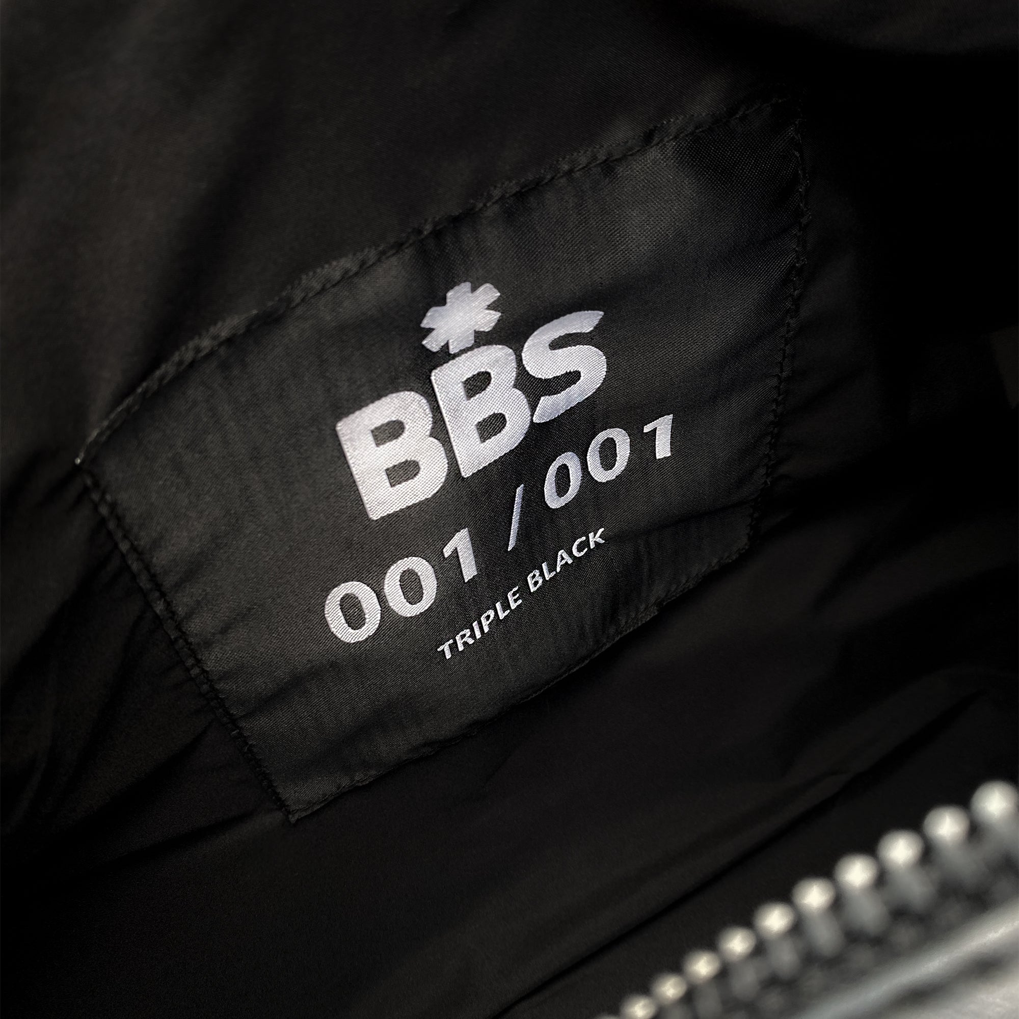 1 OF 1, Triple black Ribcage Duffle